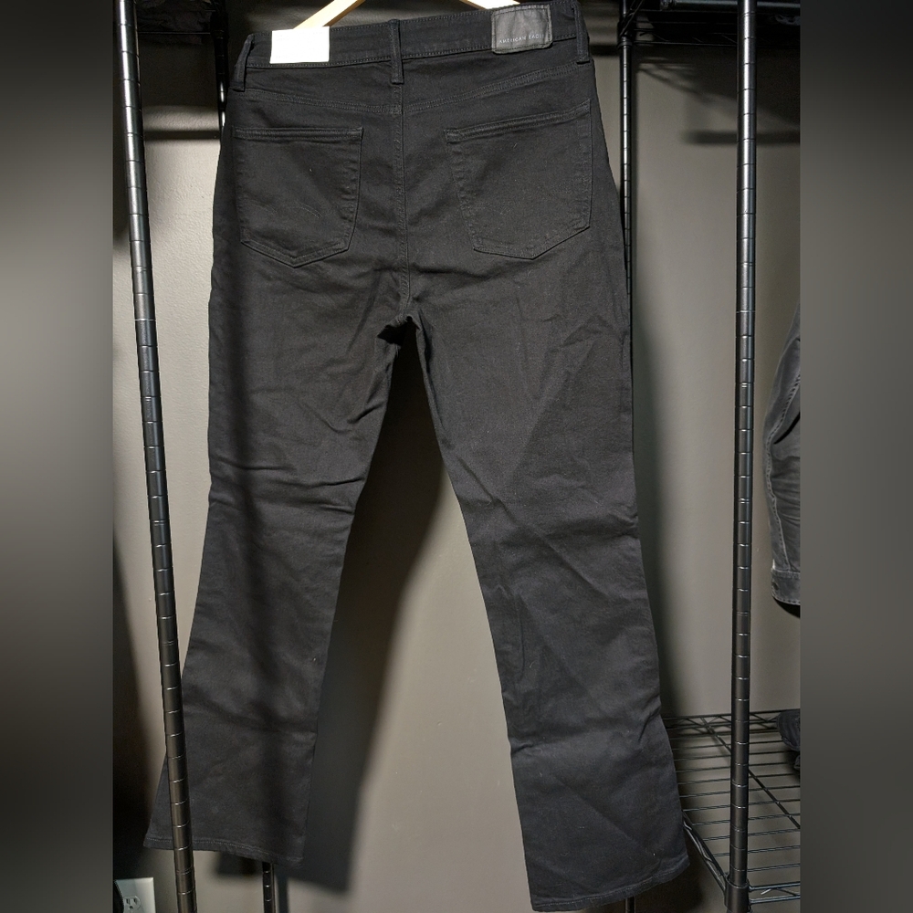 American Eagle Outfitters Black Bootcut Jeans